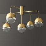 Потолочная люстра SVANTE Brass ImperiumLoft 231256-23