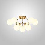 Потолочная люстра MARTIAL L9 Brass ImperiumLoft 231258-23