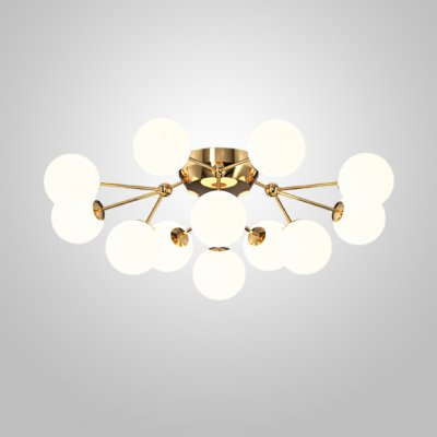 Потолочная люстра MARTIAL L12 Brass ImperiumLoft 231259-23