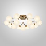 Потолочная люстра MARTIAL L15 Brass ImperiumLoft 231260-23