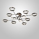 Потолочная люстра SELLIF CH L12 Black ImperiumLoft 231268-23