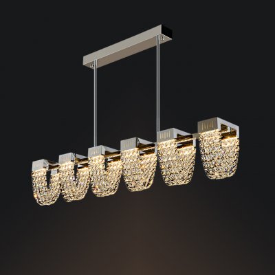 Потолочный светильник ALVARIN L L120 Chrome ImperiumLoft 231283-23