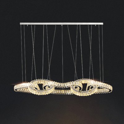 Подвесной светильник SEFENIAS LUX L120 Chrome ImperiumLoft 231303-23