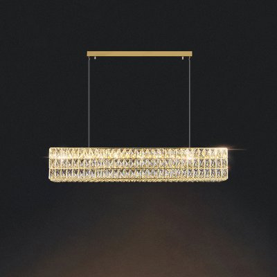 Подвесной светильник ACHILLES B LONG L80 Brass ImperiumLoft 231323-23