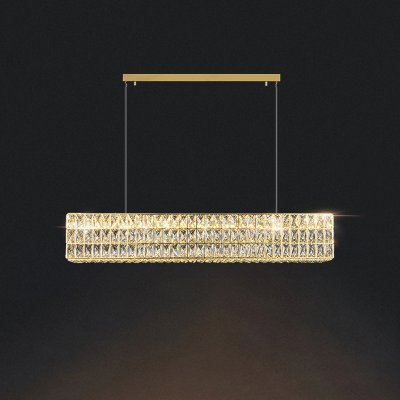 Подвесной светильник ACHILLES B LONG L100 Brass ImperiumLoft 231324-23