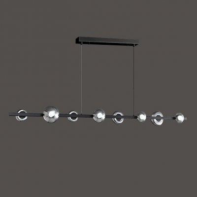 Подвесной светильник BOOSTER LONG L160 Black ImperiumLoft 231335-23