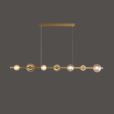 Подвесной светильник BOOSTER LONG L140 Brass ImperiumLoft 231337-23 Подвесной светильник BOOSTER LONG L140 Brass ImperiumLoft 231337-23