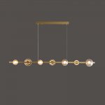 Подвесной светильник BOOSTER LONG L140 Brass ImperiumLoft 231337-23