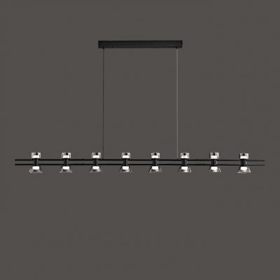 Подвесной светильник BLASIUS LONG L160 Black ImperiumLoft 231342-23