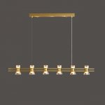 Подвесной светильник BLASIUS LONG L121,5 Brass ImperiumLoft 231345-23