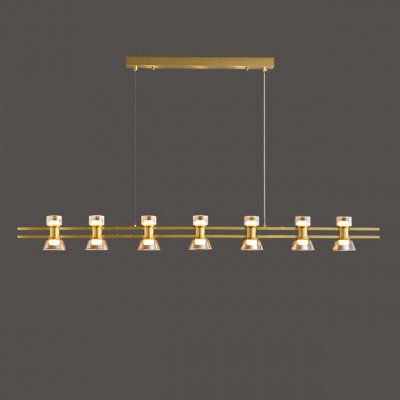 Подвесной светильник BLASIUS LONG L140 Brass ImperiumLoft 231346-23