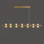Подвесной светильник BLASIUS LONG L140 Brass ImperiumLoft 231346-23