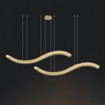 Подвесной светильник BERTOLDA W DUO A L120 Brass ImperiumLoft 231351-23