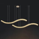 Подвесной светильник BERTOLDA W DUO A L150 Brass ImperiumLoft 231352-23