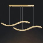 Подвесной светильник BERTOLDA W DUO B L150 Brass ImperiumLoft 231356-23