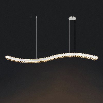 Подвесной светильник BERTOLDA W A L120 Chrome ImperiumLoft 231364-23