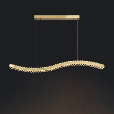 Подвесной светильник BERTOLDA W B L80 Brass ImperiumLoft 231365-23
