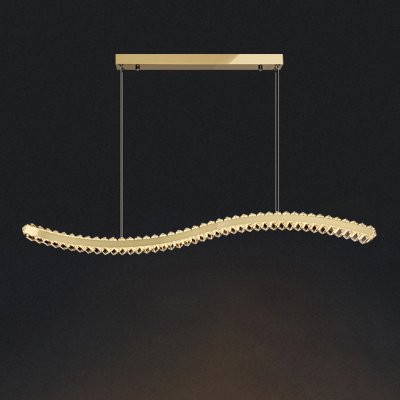Подвесной светильник BERTOLDA W B L100 Brass ImperiumLoft 231366-23