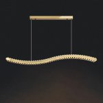 Подвесной светильник BERTOLDA W B L120 Brass ImperiumLoft 231367-23