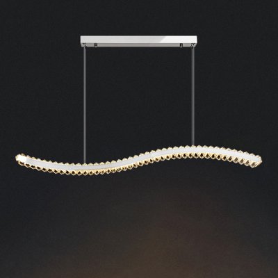 Подвесной светильник BERTOLDA W B L100 Chrome ImperiumLoft 231369-23