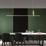 Подвесной светильник MOFFIT B LONG L120 Black ImperiumLoft 231392-23