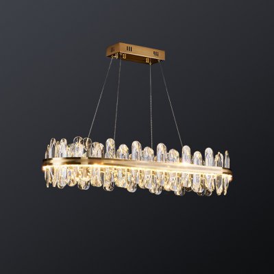 Подвесной светильник LAURENT LONG L100 Brass ImperiumLoft 231424-23