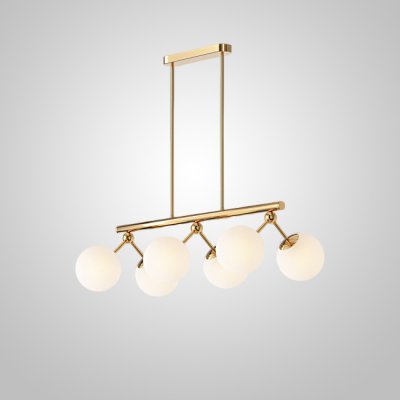 Потолочный светильник MARTIAL LONG L80 Brass ImperiumLoft 231430-23