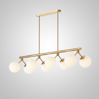 Потолочный светильник MARTIAL LONG L120 Brass ImperiumLoft 231431-23