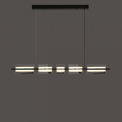 Подвесной светильник BRIAND LONG L102,5 Black ImperiumLoft 231475-23