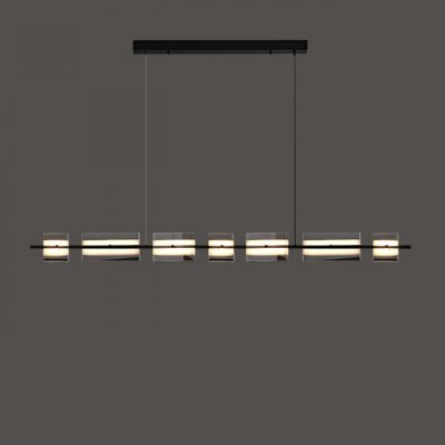 Подвесной светильник BRIAND LONG L130 Black ImperiumLoft 231476-23 Подвесной светильник BRIAND LONG L130 Black ImperiumLoft 231476-23