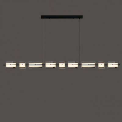 Подвесной светильник BRIAND LONG L168 Black ImperiumLoft 231477-23