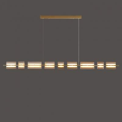 Подвесной светильник BRIAND LONG L168 Brass ImperiumLoft 231480-23