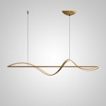 Подвесной светильник ADONIS L120 Brass ImperiumLoft 231527-23