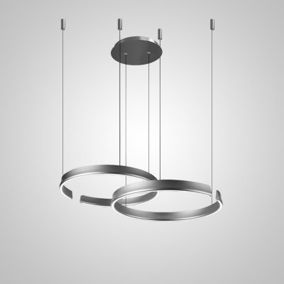 Подвесная люстра VEIKKO COMBO D45+45 Chrome ImperiumLoft 231555-23