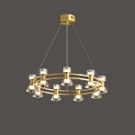 Подвесная люстра BLASIUS D63 Brass ImperiumLoft 231616-23