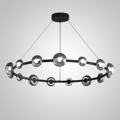 Подвесная люстра BOOSTER D108 Black ImperiumLoft 231630-23