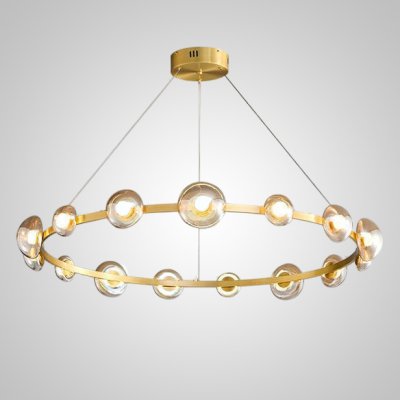 Подвесная люстра BOOSTER D108 Brass ImperiumLoft 231634-23