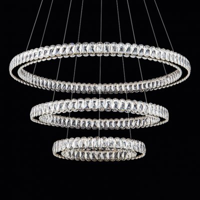 Подвесная люстра SEFENIAS B D60+80+100 Chrome ImperiumLoft 231687-23