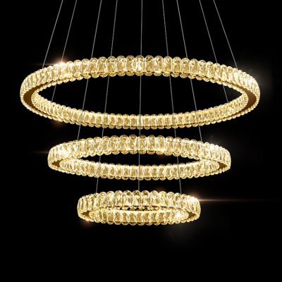 Подвесная люстра SEFENIAS B D40+60+80 Brass ImperiumLoft 231690-23
