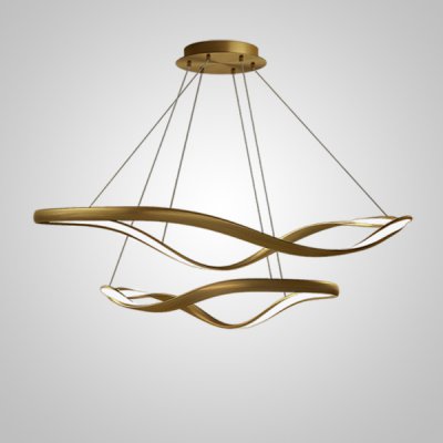 Подвесная люстра ESKILD D60+80 ImperiumLoft 231718-23