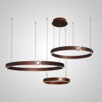 Подвесная люстра SELLIF B RING COMBO D40+60+80 Brown ImperiumLoft 231746-23