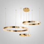 Подвесная люстра SELLIF B RING COMBO D40+60+80 Brass ImperiumLoft 231748-23