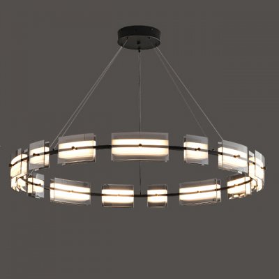 Подвесная люстра BRIAND D101 Black ImperiumLoft 231764-23