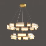 Подвесная люстра BRIAND D61+81 Brass ImperiumLoft 231769-23