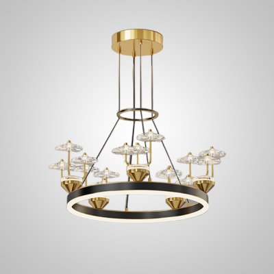 Подвесная люстра DOVRA D50 Black ImperiumLoft 231802-23 Подвесная люстра DOVRA D50 Black ImperiumLoft 231802-23