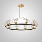 Подвесная люстра DOVRA D100 Black ImperiumLoft 231804-23