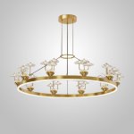 Подвесная люстра DOVRA D100 Brass ImperiumLoft 231808-23