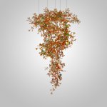 Подвесная люстра ELLING LUX H180 Amber ImperiumLoft 231847-23