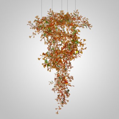 Подвесная люстра ELLING LUX H300 Amber ImperiumLoft 231849-23