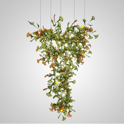 Подвесная люстра ELLING LUX H400 Green ImperiumLoft 231854-23